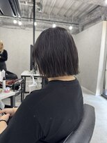 フランチェスカドットボブ(francesca.bob)&nbsp;切りっぱなしボブ×ダークグレー