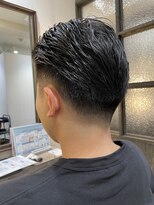 ミリ 千歳烏山(Mili CARE&SPA)&nbsp;フェードスタイル、オールバックversion