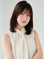 ReFa認定プレミアムサロン 全席個室美容室 Zina ガーデンズ千早【6/27OPEN(予定)】&nbsp;髪質改善*顔周りレイヤーミルクブラウンひし形*美髪【Zina千早】