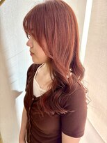 プランタンアヴェダ(printemps AVEDA)&nbsp;ブリーチ無しオレンジピンク