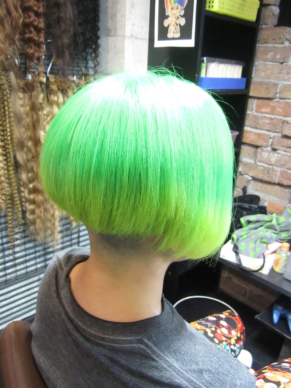 ❤思い通りのヘアスタイルが自由自在❣ヘアサロンの仕上がりに♪❤万能バリカン トリックスタイル×デザインカラー×バリカンアート：L002378754