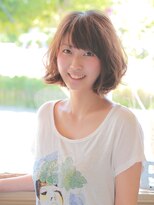 テューア ヘア ガーデン(tua hair garden)&nbsp;ふわっとくしゅっとが可愛いカジュアルボブ