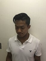 パティオンツー(PATIONN2)&nbsp;ツーブロック刈り上げ無造作パーマアシメラガーマンスタイル