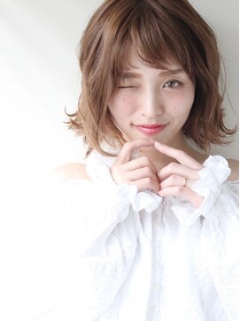 ロゼオ(Roseo) 【Roseo】HOGO水ハイ透明感カラー☆ラベンダーアッシュ外ハネ1