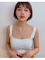 グッデイ ヘアー(GOOD DAY HAIR) シアーベージュ シアーグレージュ ボブ 黒髪 デジタルパーマ