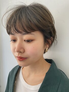 ソイ 下北沢(soi) 耳掛けショート カーキベージュ