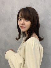 インフィニティー 水天宮前店(Infinity) ナチュラル外ハネミディ