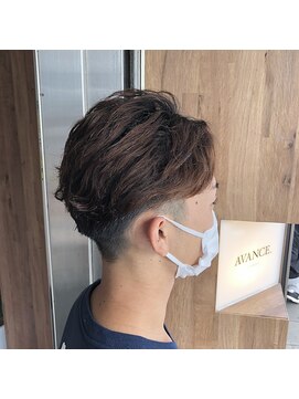 アヴァンス 天王寺店(AVANCE.) 刈り上げスタイル×カルマスパイラル