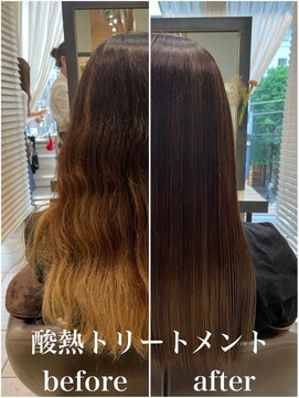 ネオリーブアオバ 高田馬場店(Neolive aoba) 髪質改善/酸熱トリートメント リアルサロンワーク