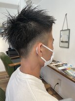 ホロホロ ヘアーデザイン(holoholo Hair Design)&nbsp;刈り上げツーブロック　メンズビジネスベリーショート