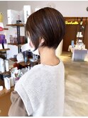 30代40代大人かわいい丸みショート☆山之内