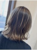 【Asme】グレージュハイライト