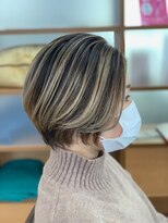 ヘアーアピス 二戸店(hair apis) デザインカラー