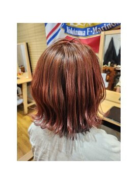 ルチア(Lucia) アンブレラカラー/オレンジ/30代40代50代