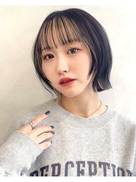 トゥルーズ 梅田店(TLUUS) TLUUS似合わせカットダークアッシュミディアムレイヤーカット