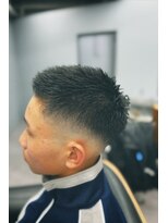 アイコン ブルー メンズ(I-CON #blue MEN'S)&nbsp;ボウズ×スキンフェード