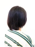 新生活応援カラー。暗染めグレージュ