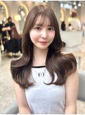 韓国風前髪×レイヤーカット【新宿/前髪/レイヤーカット】