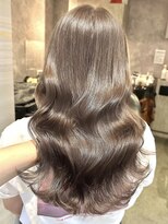 エルバイラビス 大宮(elu by lovis)&nbsp;《ゆい》ミルクティーブラウン/Wカラー/ブリーチ無し/大宮