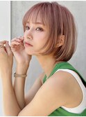 say.田代ショートボブ黒髪ボブウルフネビージュ小顔ワンレン韓国