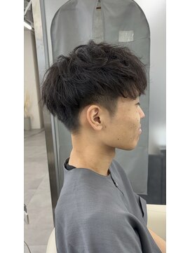 ジエクト アイロ 江坂駅前店(The Ect ilo) ・メンズ マッシュショート スパイラルパーマ