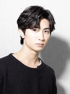 テクト バイアッシュ 吉祥寺店(Tect by Ash) センターパートフェザーパーマニュアンスショート