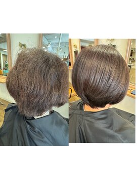 トイガーデン(Toi GARDEN) エイジング毛、チリチリ毛をツルツルピカピカ毛に