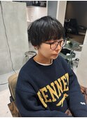 【Cuem 菅原】緩めパーマショート女子お洒落ジェンダーレス