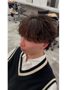 オム ブランシェ(HOMME BLANCHE’) 【Ryo】シースルーフェザーパーマ