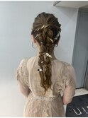 10代20代30代◎オシャレポニーテールモテ髪編みおろし