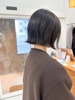 オーリーエトワ 御器所(oorry.etwa) 切りっぱなしミニボブ髪質改善水素トリートメントレイヤーカット