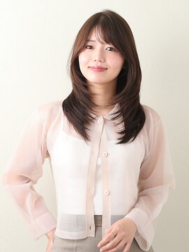 シェール(cher) 髪質改善/ミディアムレイヤー/艶髪【cher西宮北口:MAYA】