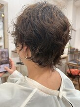 ヘアーライツローカル(HAIR LIGHTS LOWCAL)&nbsp;ショートニュアンスパーマ