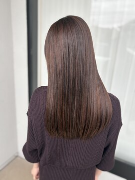 ロンド ヘアー(Rondo. Hair) 【髪質改善ストレート】"大人可愛いグレージュカラー"