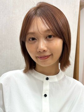 ガーデン 銀座(GARDEN) ボブ 顔まわりカット 前髪 ヘイリーボブ レイヤーカット カット