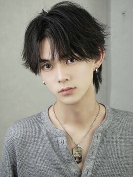 MEN'S HAIR BLEACHi 北18条店【12月5日オープン（予定）】 《BLEACHi》ナチュラルフェザーショート【numberA.×BLEACHi】