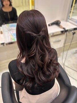 クレア 座間(CREA ZAMA) lavender brown