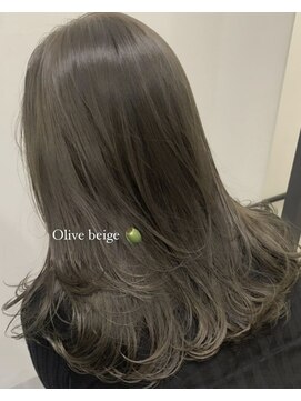 ロンドエニカ 大宮(Lond enika) 暗めカラー/韓国風巻き/レイヤーカット/マロンベージュ/横浜