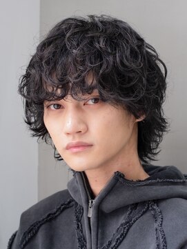 レタッチバイフィフス(RETOUCH by fifth) 原宿マッシュウルフメンズシャドウパーマルーズパーマ韓国fifth