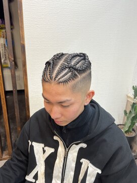 レパード(Leopard) コーンロウ
