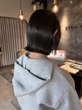 ビーストバイブランカ 刈谷三河安城(BEEst by BLANCA) 外ハネボブ×暗髪ヘア