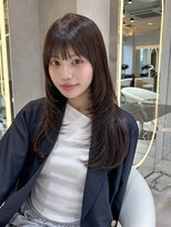 ロンドシエル 横浜(Lond ciel) オリーブグレー/レイヤーカット/黒髪/マロンベージュ/横浜