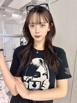 ジーナ 名駅(XENA.)&nbsp;マロンベージュ/韓国風/セミロング/姫カットレイヤー★14