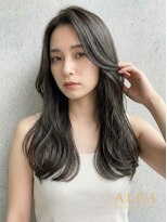 アルバ ヘアリゾート(ALBA)&nbsp;イメチェン/ピンクベージュ/アンブレラカラー/前髪/三鷹