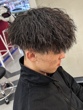 ダズルヘアラッシュ(DAZZLE hair RUSH) 名古屋八事金メッシュシルバーメッシュ細め太めハイライトパーマ