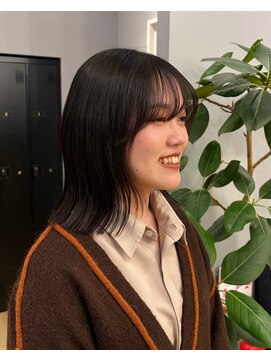ジアン バイ ミルボン NU茶屋町+(GIEN by milbon) ボブ/くびれボブ/くくれるボブ/パツっとボブ