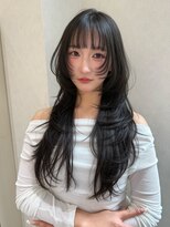 バランス ハレまち通り岡山駅前店(balance.)&nbsp;ハッシュカット×ブルーブラック