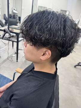 ヌークバイラヴェスト 四日市(neuk by lovest) 【neuk服部】リバースセンターパート波巻きパーマ
