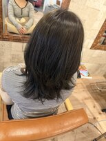 ヘアサロン アプリ(hair salon APPLI) 暗髪でも垢抜けるレイヤー