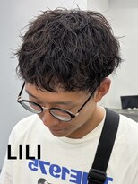 アンドメゾンオム(&Maison. homme)&nbsp;LILI/加古川/メンズショート/スパイキーショート/メンズパーマ